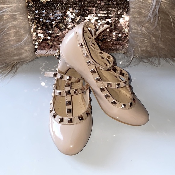 COPY - Girls BEIGE Fashion high heels - Picture 4 of 6
